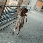 El vestido de pana - Beige