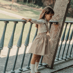 El vestido de pana - Beige