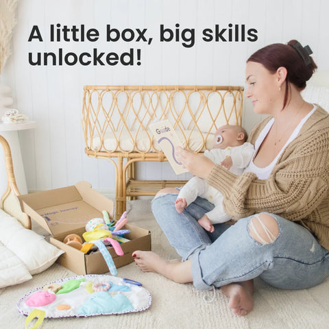 Juguetes Montessori Tiny Land® para recién nacidos (0-3 meses)