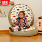 Cojín de suelo para niños Montessori, tapete de juego, cojín grande para niños pequeños