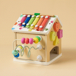 Cubo de actividades Tiny Land® Cottage - Arcoíris