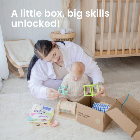 Juguetes Montessori Tiny Land® para recién nacidos (de 4 a 6 meses)