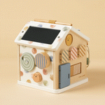 Cubo de actividades Tiny Land® Cottage - Morandi