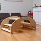 Juego de mesa y silla de madera Montessori 2 en 1
