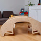 Juego de mesa y silla de madera Montessori 2 en 1