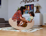 Juego de mesa y silla de madera Montessori 2 en 1