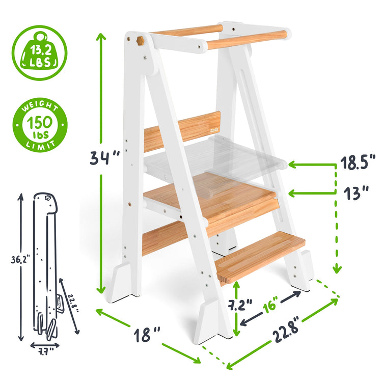 Torre de cocina plegable