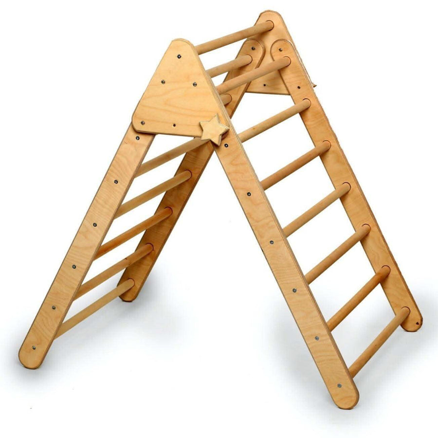 Juego de trepadores triangulares Montessori de 3 tamaños | Zona de juegos infantil de interior