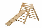 Juego de trepadores triangulares Montessori de 3 tamaños | Zona de juegos infantil de interior