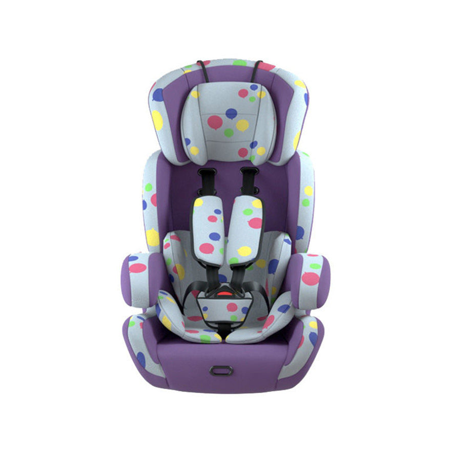 Cuna portátil para coche de bebé con asiento de seguridad plegable