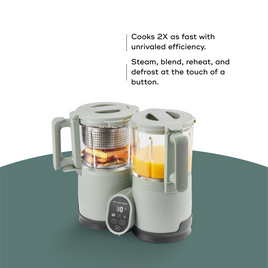 Preparador de alimentos para bebés Duo Meal Glass Pro