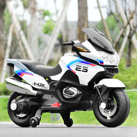 Moto eléctrica infantil de 12 V - Blanca