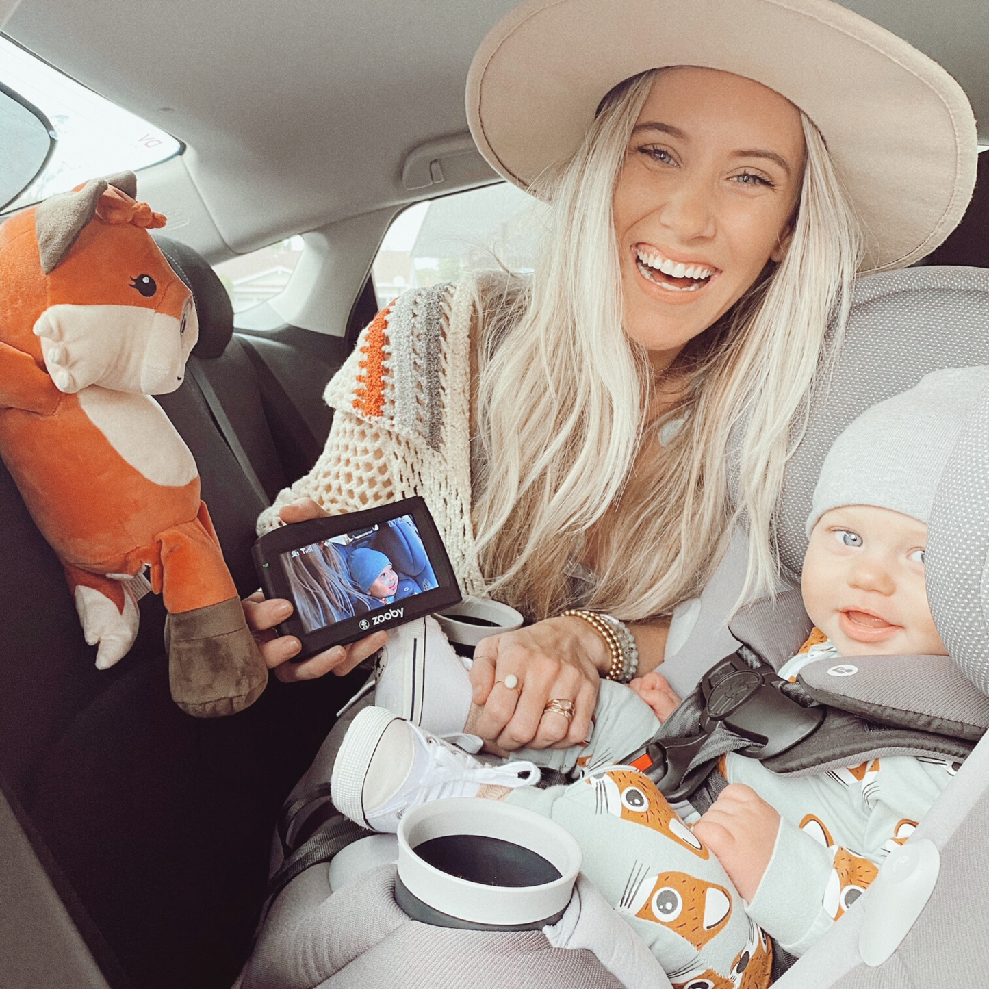 Monitor de bebé zooby® | Finley Fox