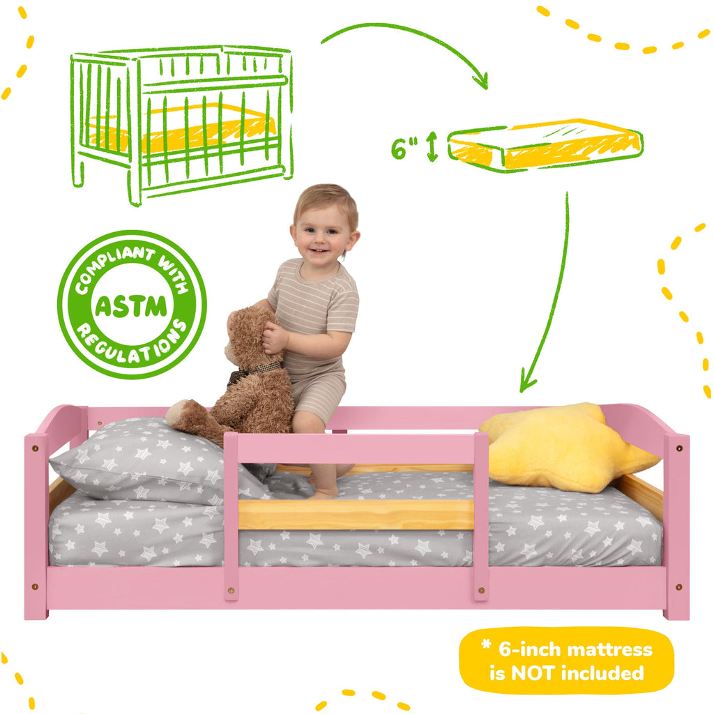 Cama de suelo - Tamaño cuna
