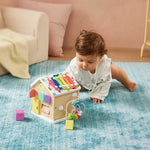 Cubo de actividades Tiny Land® Cottage - Arcoíris