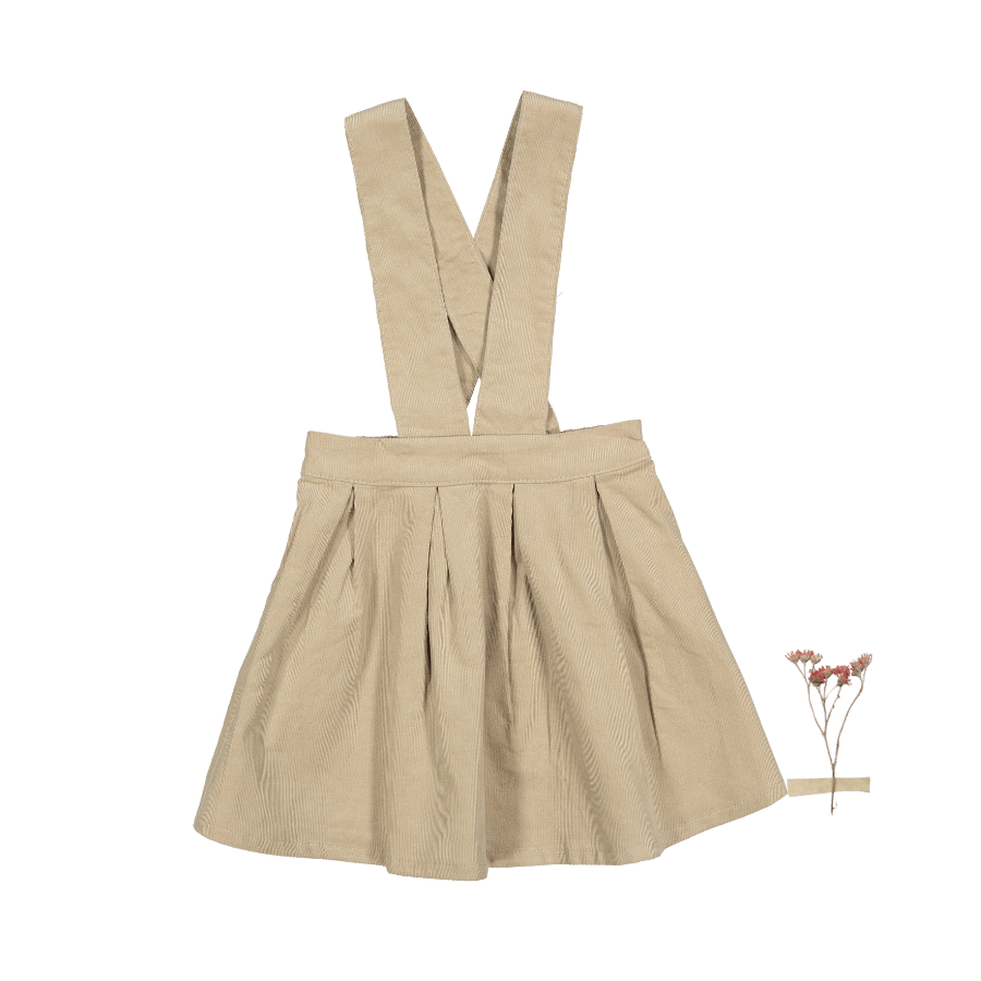 El vestido de pana - Beige