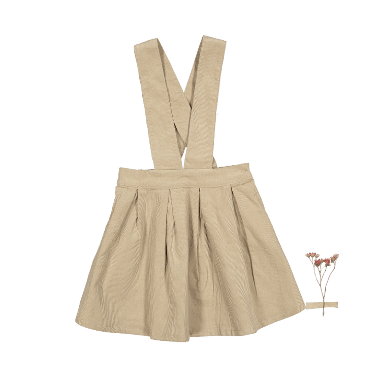 El vestido de pana - Beige