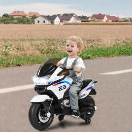Moto eléctrica infantil de 12 V - Blanca