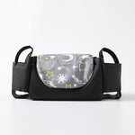 Organizador para cochecito de bebé, portavasos, bolsa para cochecito, bolsa para carrito de bebé, bolsa con ruedas, accesorios de viaje para cochecito de bebé de gran capacidad