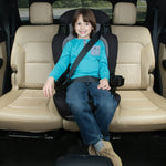 Silla elevadora para coche Cosco Finale DX 2 en 1, color azul deportivo.