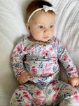 Newborn Baby Girl Coming Home Outfit – Baby Clothes Set NB–24 Months, Soft Modal Baby Outfit | Bloom