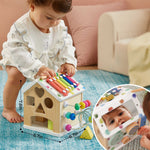 Cubo de actividades Tiny Land® Cottage - Arcoíris
