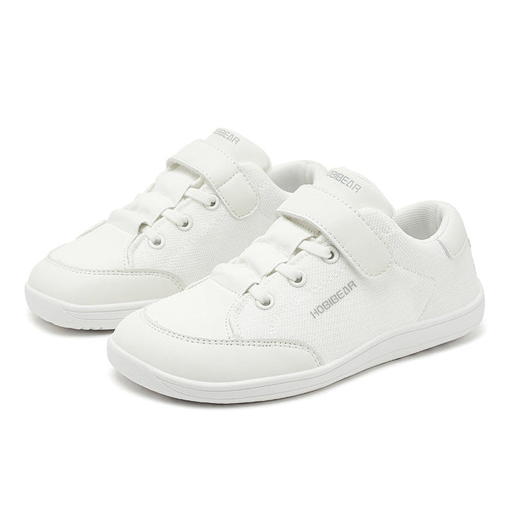 Zapatos casuales sin cordones para niños con suelas suaves antideslizantes.