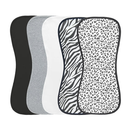 Baberos de algodón para eructar para recién nacidos y bebés