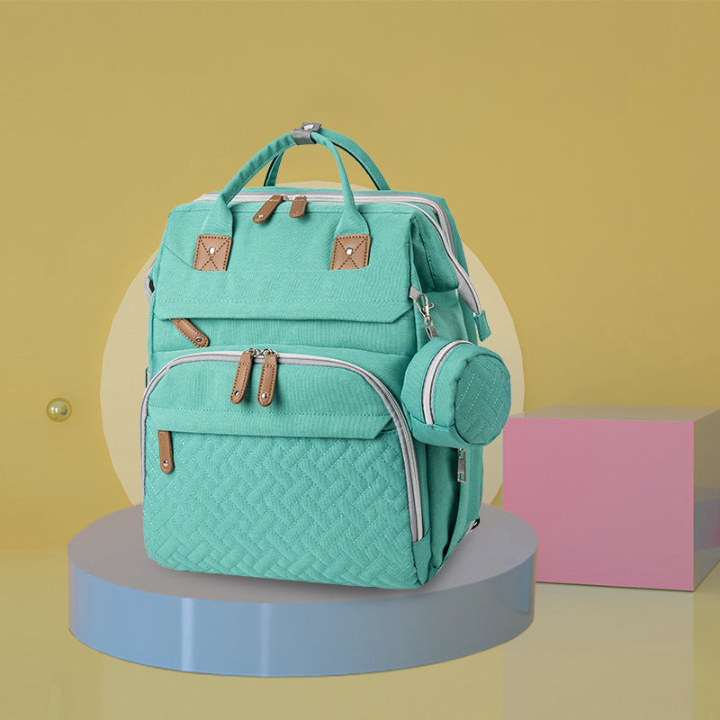 Mochila para mamá nueva, se puede colgar en el cochecito de bebé, bolsa para bebé, cuna plegable, bolsa para mamá