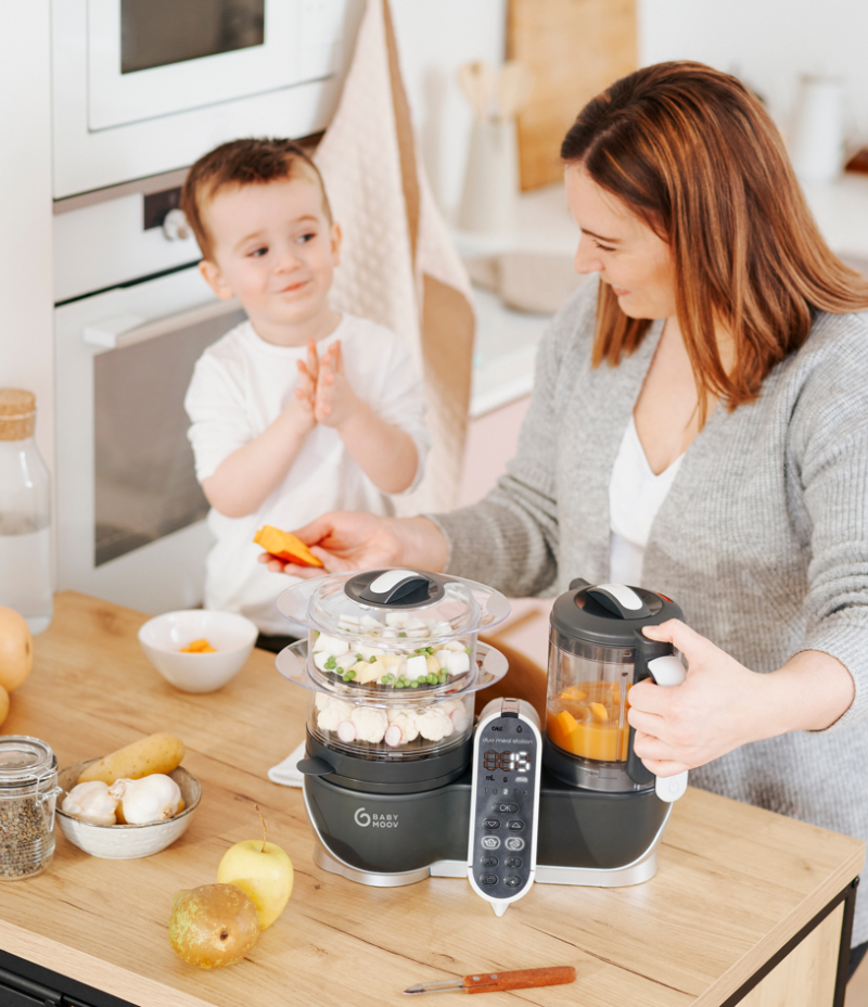 Preparador de alimentos para bebés Duo Meal Station
