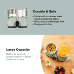Preparador de alimentos para bebés Duo Meal Glass Pro