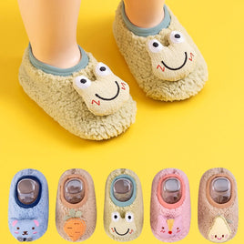 Calcetines antideslizantes para niños, cálidos, con forro polar y extra gruesos, perfectos como el primer par de zapatos de tu pequeño.