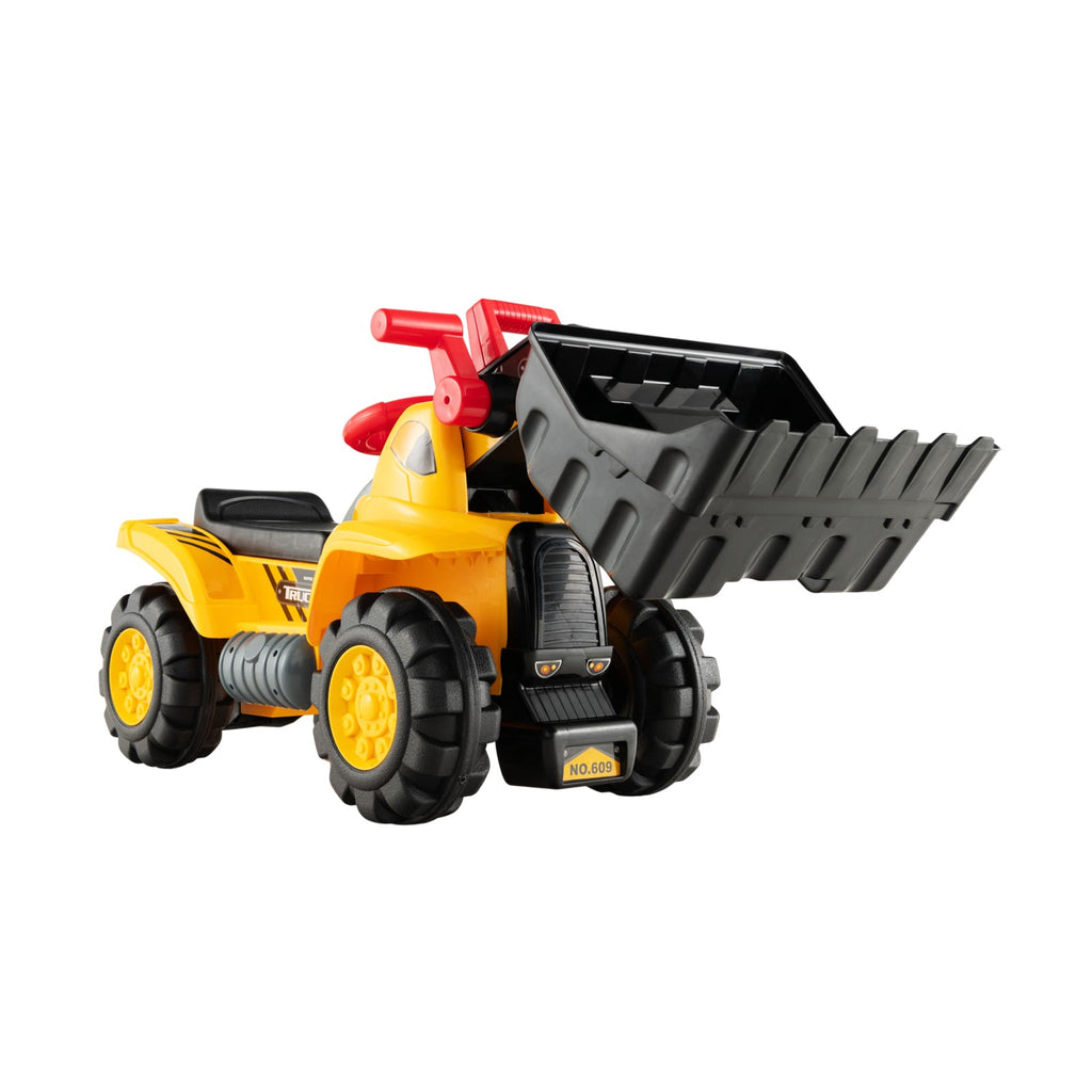 Camión excavadora de juguete para niños con pala ajustable, para mayores de 3 años.