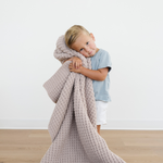 MANTAS DE PUNTO DE GOFRE PARA NIÑOS PEQUEÑOS