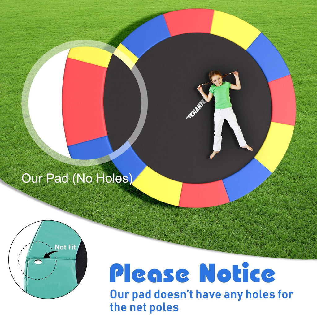 Funda universal para muelles de trampolín de 15 pies - Multicolor