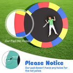 Funda universal para muelles de trampolín de 15 pies - Multicolor
