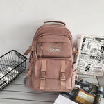 Mochila Campus de gran capacidad para hombre y mujer, nueva y moderna mini mochila de lona para mujeres y niñas, bolso de hombro antirrobo y mochila escolar para adolescentes.