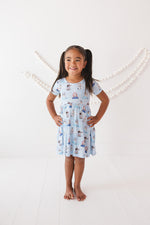 Frosty Friends: Vestido giratorio