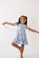 Frosty Friends: Vestido giratorio