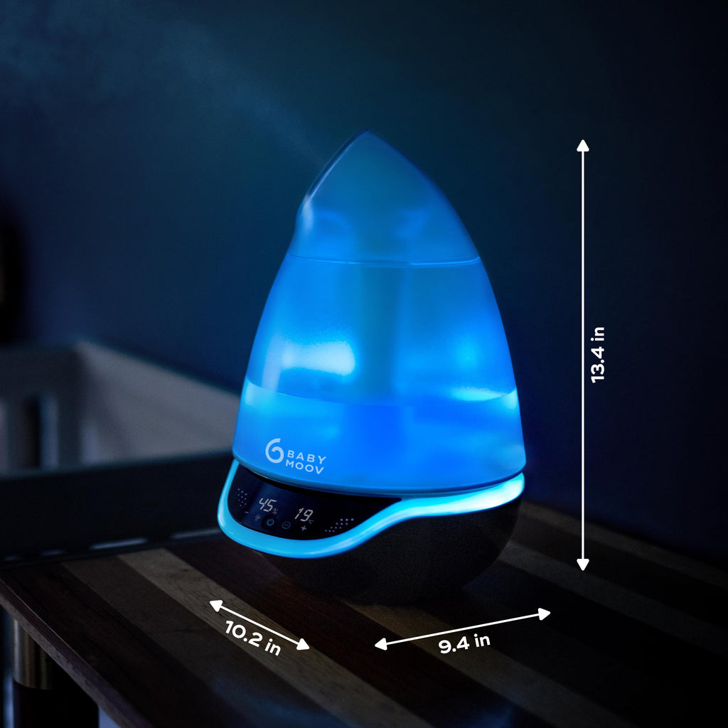 Humidificador Hygro Plus Humidificador, difusor y luz nocturna para bebés 3 en 1
