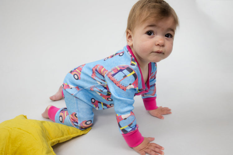 Baby Sleeper – Auto rosa
