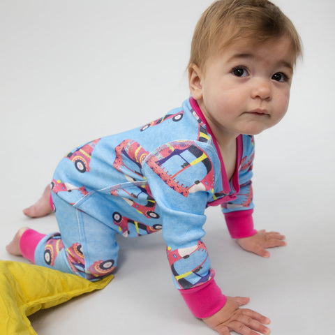 Baby Sleeper – Auto rosa