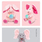MEACAOFG™ Elefante de peluche interactivo - Juguete educativo musical "cucú" para bebés y niños pequeños