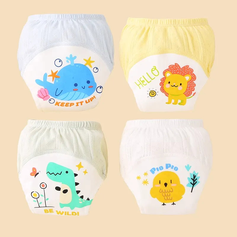 Calzoncillos de algodón premium para bebés: ropa interior suave de verano para niños pequeños y niños