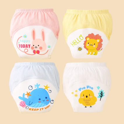 Calzoncillos de algodón premium para bebés: ropa interior suave de verano para niños pequeños y niños