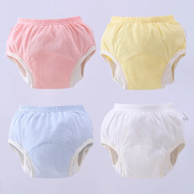 Calzoncillos de algodón premium para bebés: ropa interior suave de verano para niños pequeños y niños