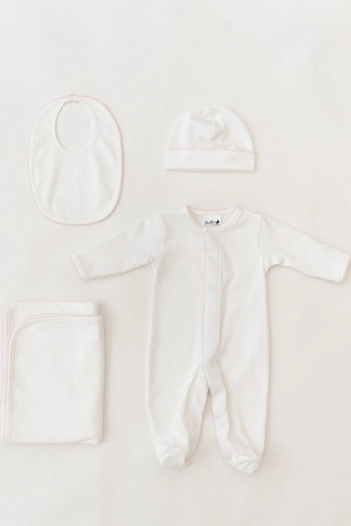 Conjunto para recién nacido de algodón Pima Premium de Stroller Society