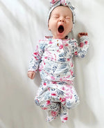 Newborn Baby Girl Coming Home Outfit – Baby Clothes Set NB–24 Months, Soft Modal Baby Outfit | Bloom