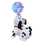 Peluche interactivo de perrito bebé - Juguete sensorial educativo y suave para bebés de 0 a 12 meses.