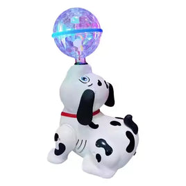 Peluche interactivo de perrito bebé - Juguete sensorial educativo y suave para bebés de 0 a 12 meses.
